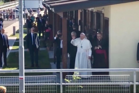 Bentornato nelle Marche a Papa Francesco 